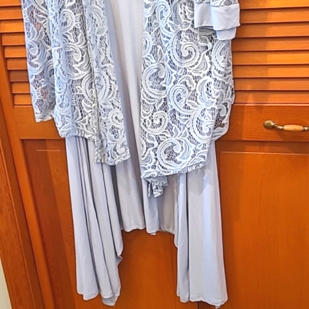 Roaman's Dress with Lace Jacket - Picture 2 of 7